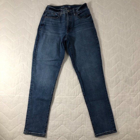 Old Navy Denim - Old Navy Jeans Women's Size‎ 6 Tall Denim Blue Curvy O.G. Straight High Rise